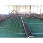 Gruntowy wymiennik ciepła GEOSTRONG dla hali produkcyjnej