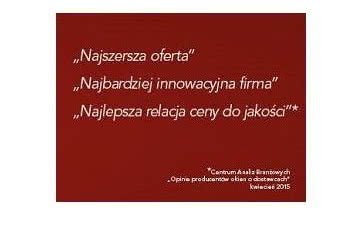 Producenci okien po raz ósmy ocenili dostawców systemów profili z PVC